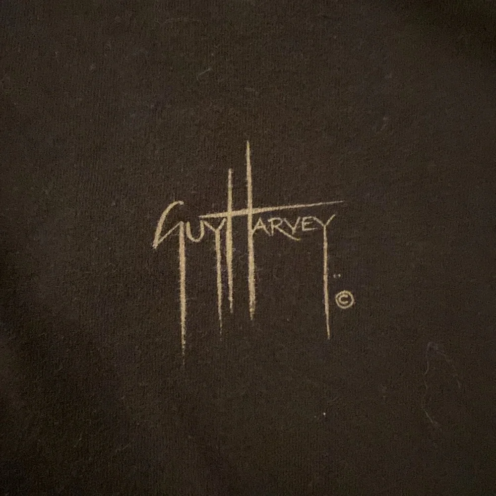 Guy Harvey Black Graphic Fish T-Shirt - Picture 3 of 6